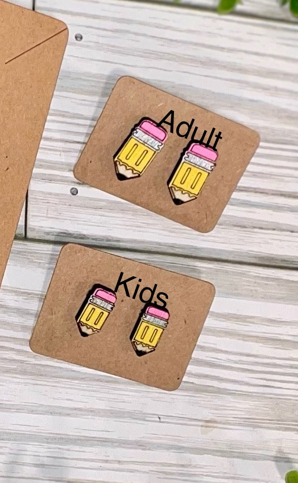 Pencil Earrings