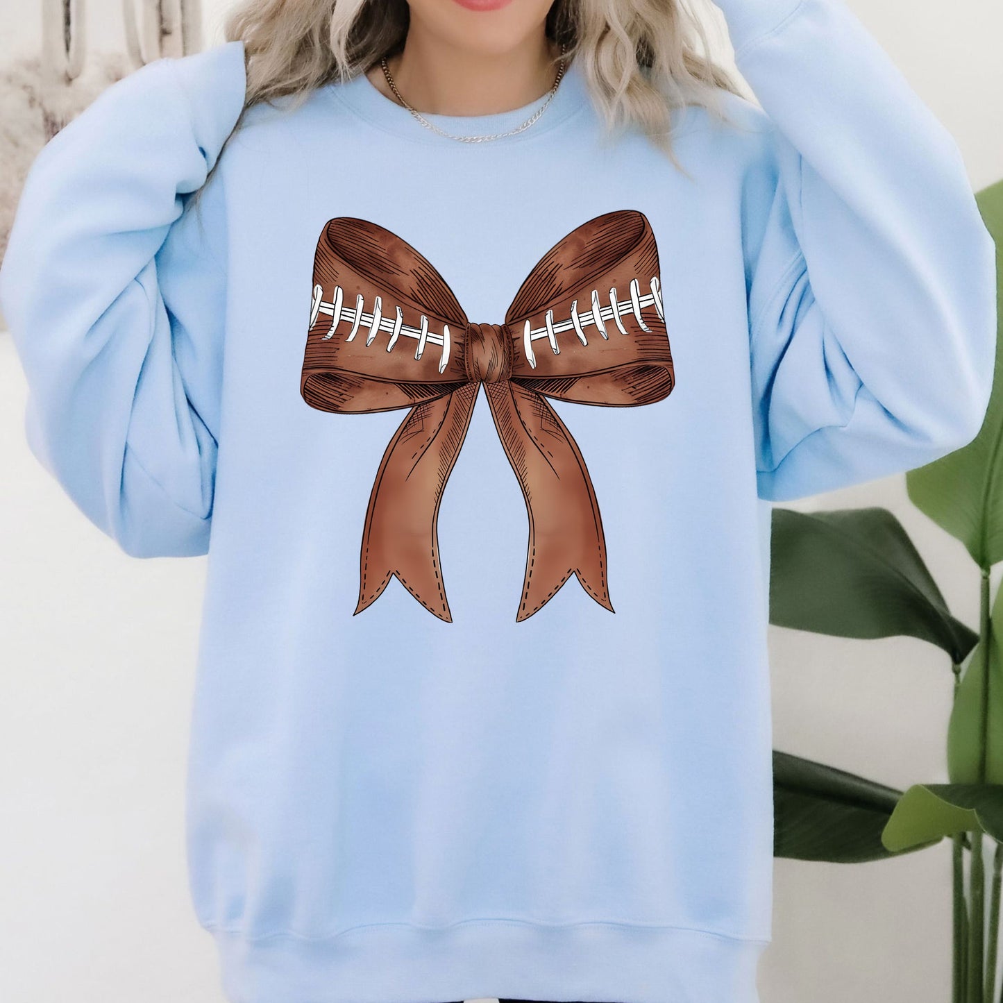 Football Coquette, Girly, Sports, Game Day, Big Game, Touchdown, Tailgate Party Sweatshirt