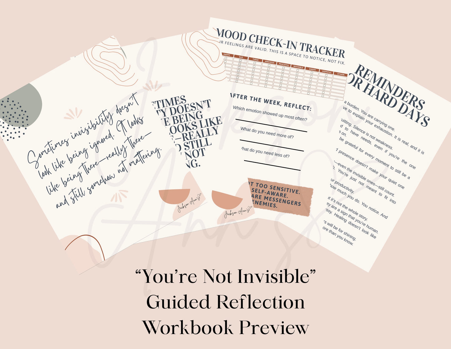 You’re Not Invisible – A Guided Reflection Workbook (Digital Download)