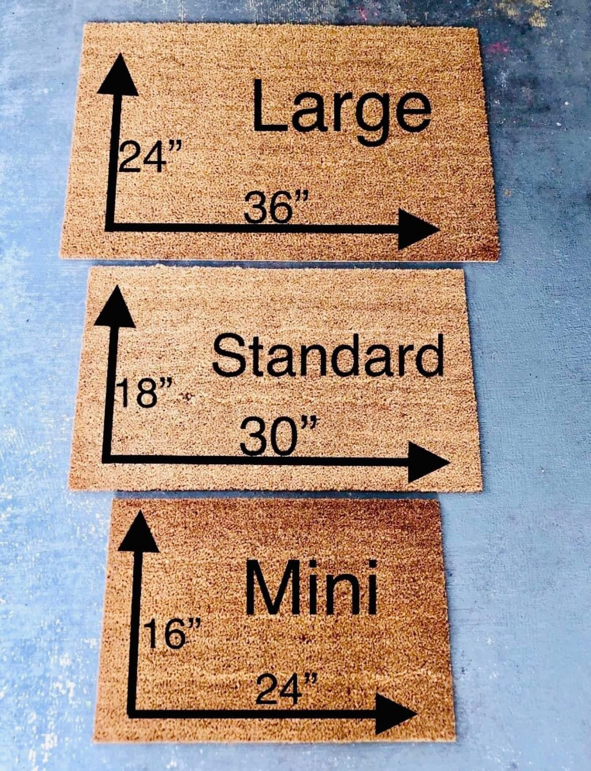 Monogram Doormat