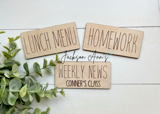 Classroom & Home Organization Magnets